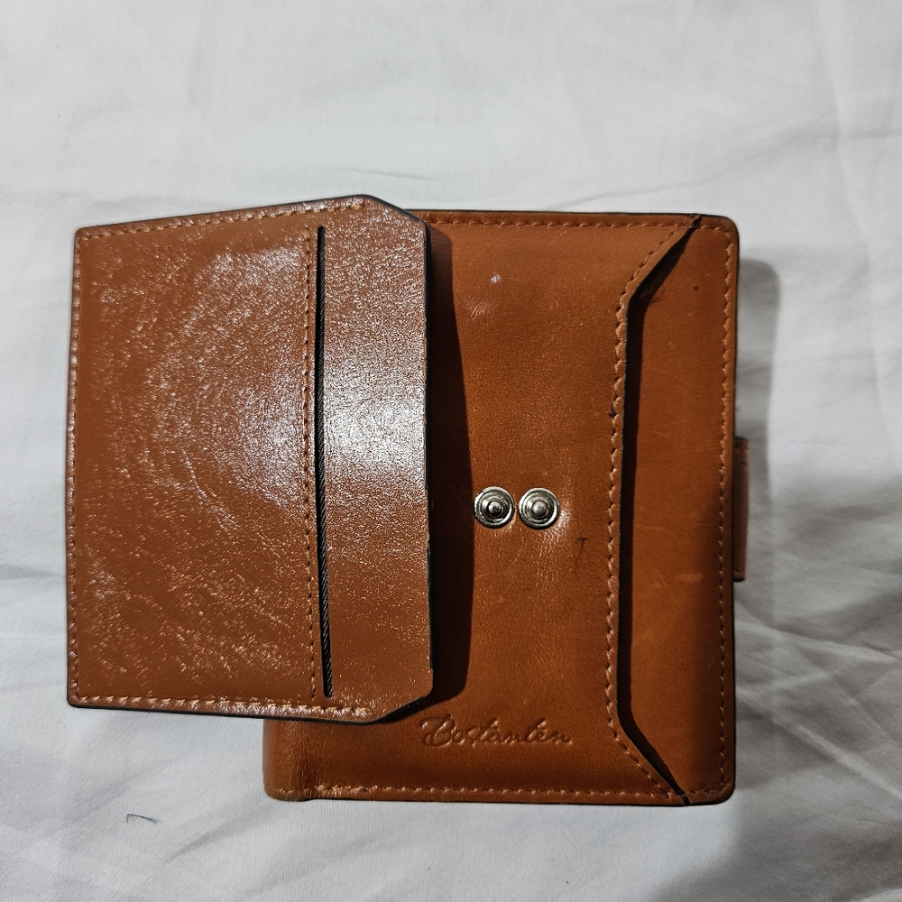 Vintage Brown Leather Wallet
